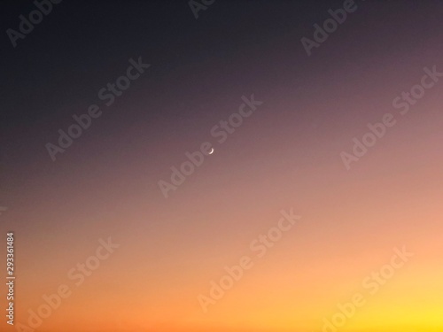 abstract background sky after sunset