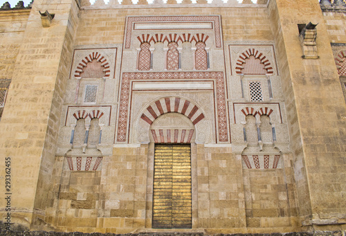 Fachada de la mezquita de Córdoba photo