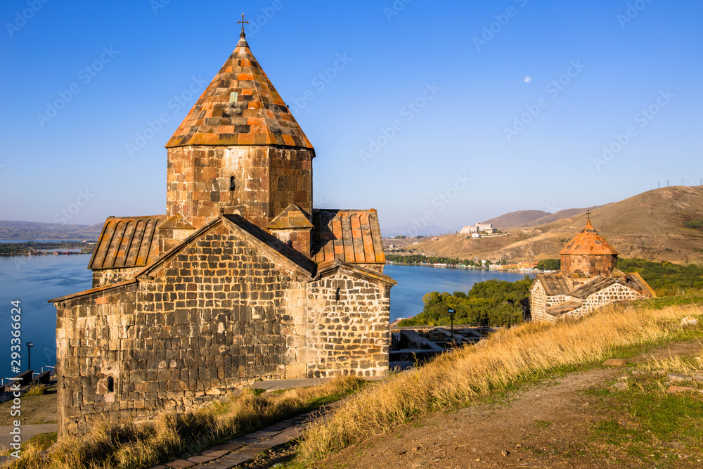 Sevanavank (monastery complex at the Lake Sevan) in Armenia