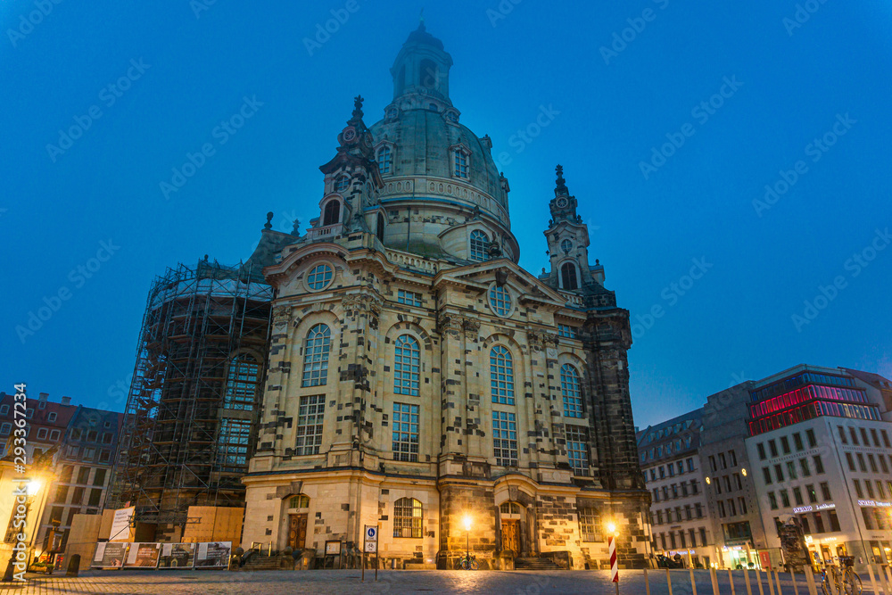 DRESDEN, GERMANY - July 23, 2017: Dresden Castle,Palace state art collection, Germany