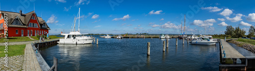  Hafen Vieregge auf R  gen  Panorama