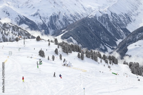 Austria skiing photo