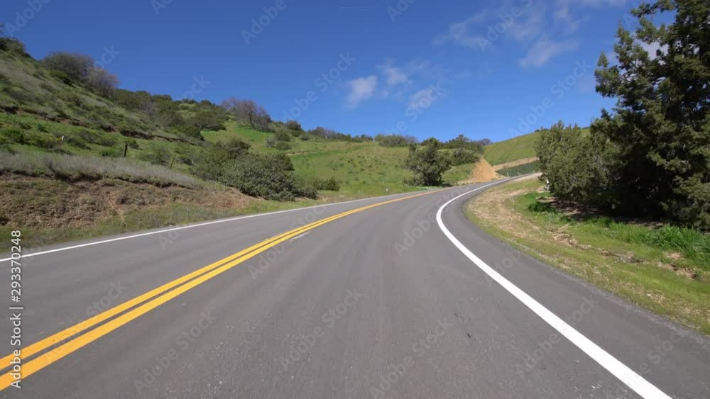 Carrizo Plain Highway 58 West Bound Mountain Pass Driving Plate 06 Carrizo Plain Highway 58 West Bound Mountain Pass Driving Plate 06