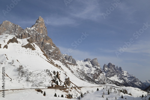 Passo Rolle - Dolomiti - fine inverno 2016