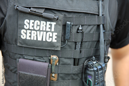 Secret Service Agent in Washington DC. USA