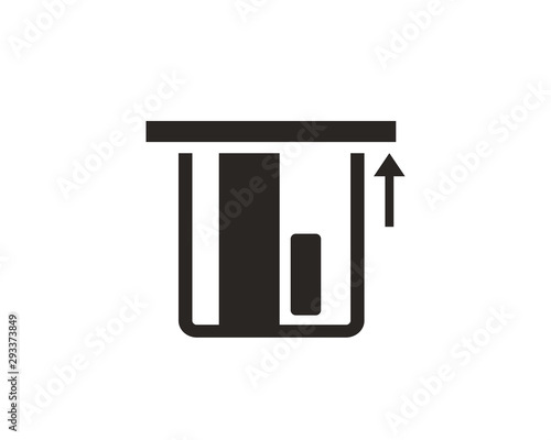 ATM icon symbol vector