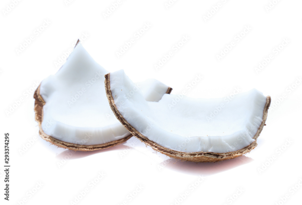 coconuts isolated on white background coconuts isolated on white background