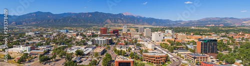 Huge Panorama of Downtown Colorado Springs
