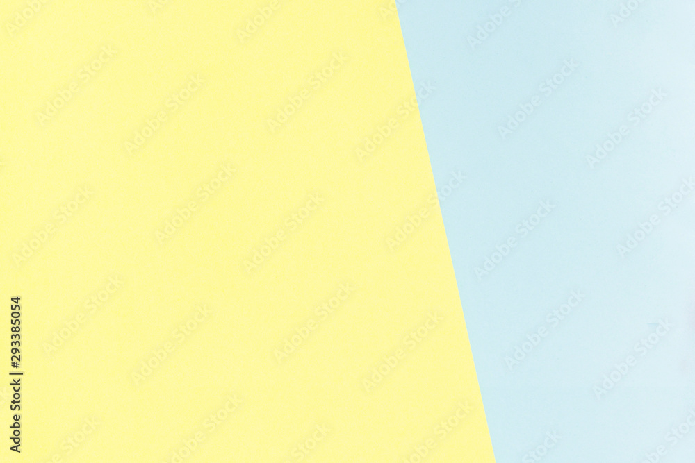 Colorful of pastel yellow and soft blue paper background Colorful of pastel yellow and soft blue paper background