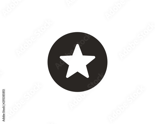 Star icon symbol vector