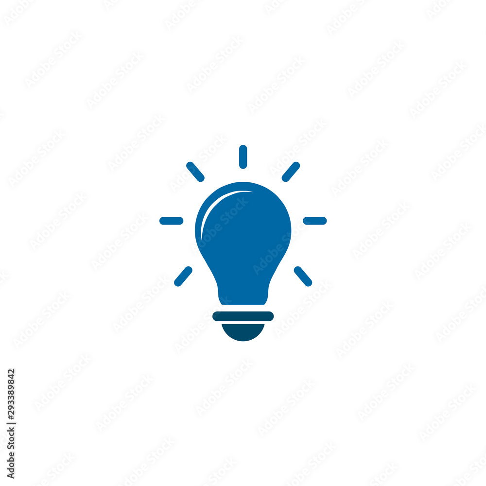 Bulb lamp logo design vector illustration template Bulb lamp logo design vector illustration template