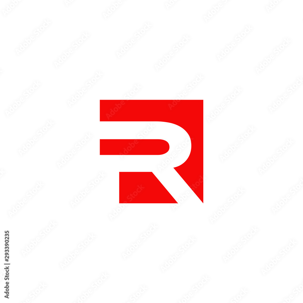 R letter initial logo design vector template R letter initial logo design vector template