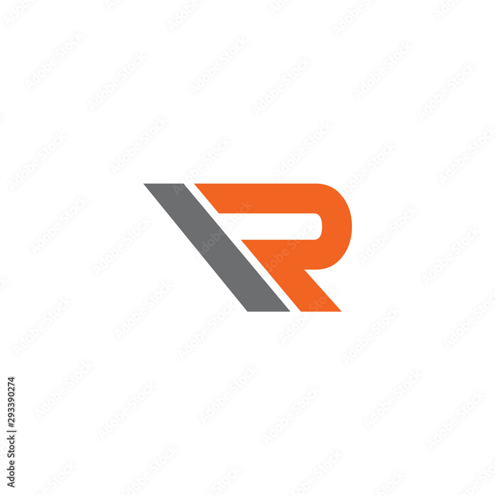 R letter initial logo design vector template R letter initial logo design vector template