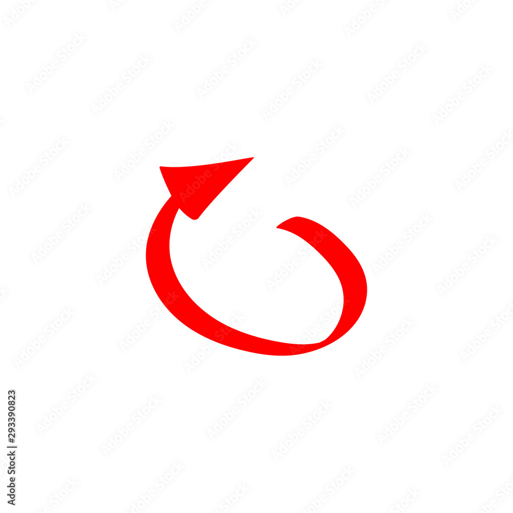 Arrow icon, symbol design template, isolated sign, hand draw, vector illustration Arrow icon, symbol design template, isolated sign, hand draw, vector illustration