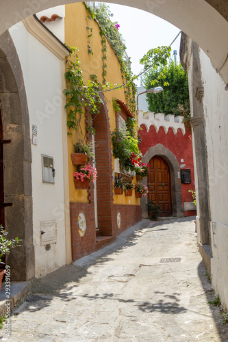 Fototapeta Naklejka Na Ścianę i Meble -  ischia forio italy street typical