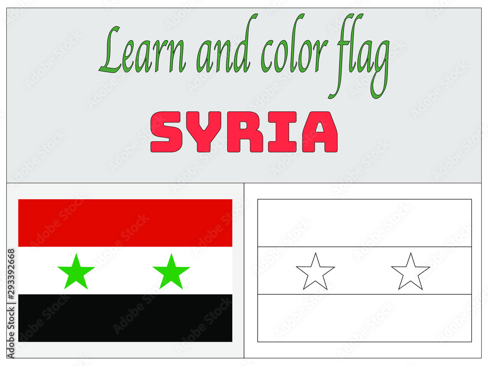 Syria flag color codes