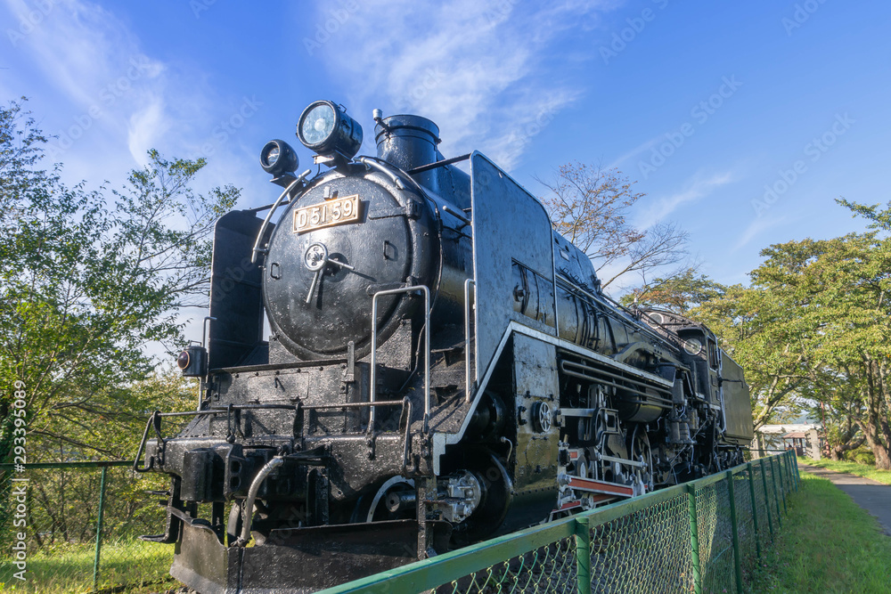 Obraz premium 辰野町 荒神山公園のSL