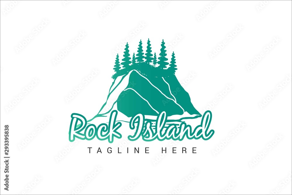 rock island logo template