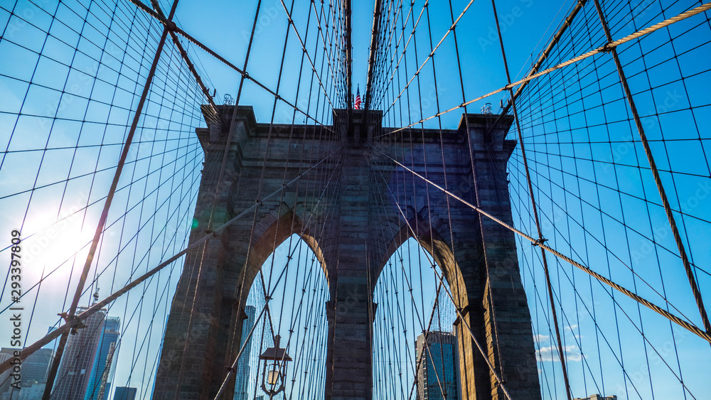 Fototapeta premium Most Brookliński z różnych perspektyw.