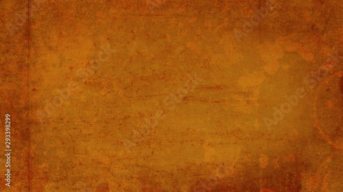 Orange autumn design for background