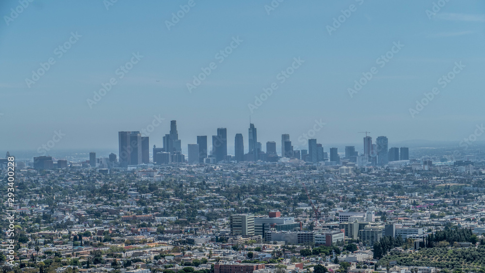Los Angeles famous skyline