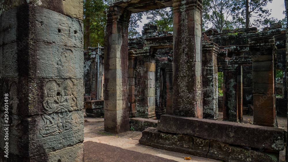 Photos from the ruins of Ankor Wat