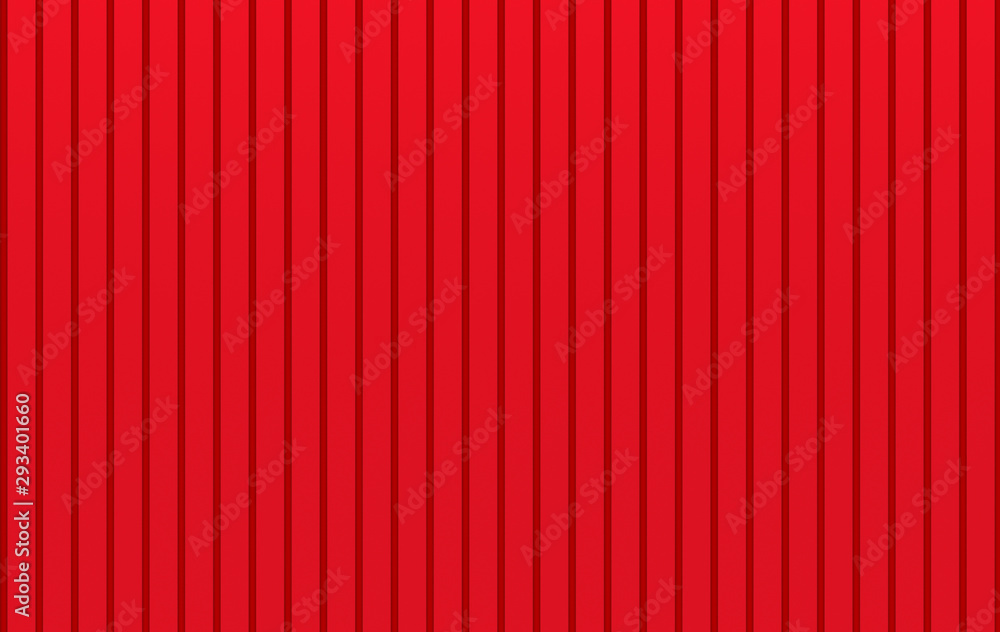 3d rendering. modern metal red parallel panels wall background 3d rendering. modern metal red parallel panels wall background