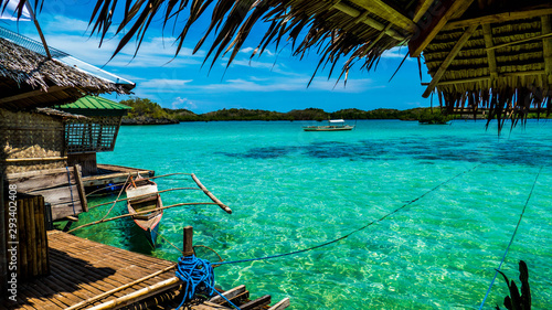 Bild auf Leinwand Nice destination on the beach in the Philippines