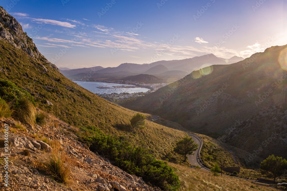 Fototapeta premium landscape in the mountains