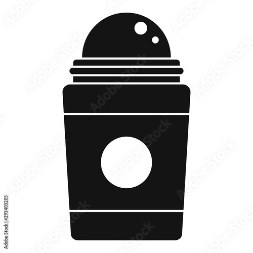 Male deodorant icon. Simple illustration of male deodorant vector icon for web design isolated on white background