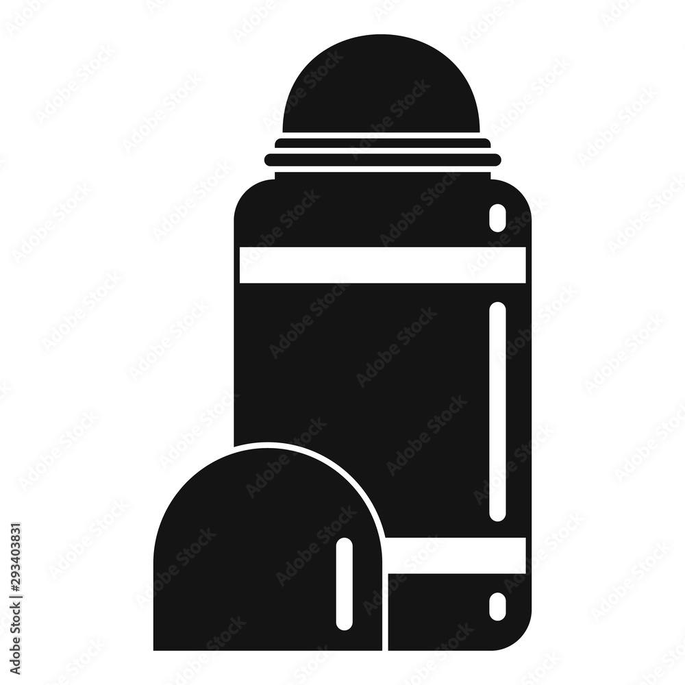 Skin roll stick icon. Simple illustration of skin roll stick vector icon for web design isolated on white background Skin roll stick icon. Simple illustration of skin roll stick vector icon for web design isolated on white background