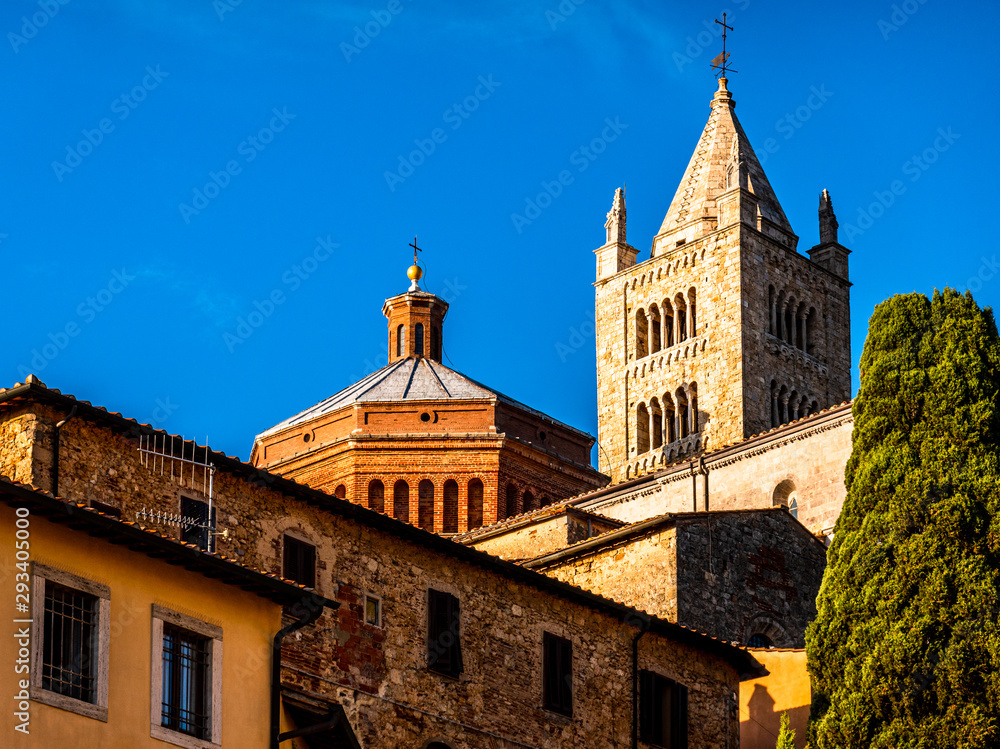 old town of massa marittima in italy