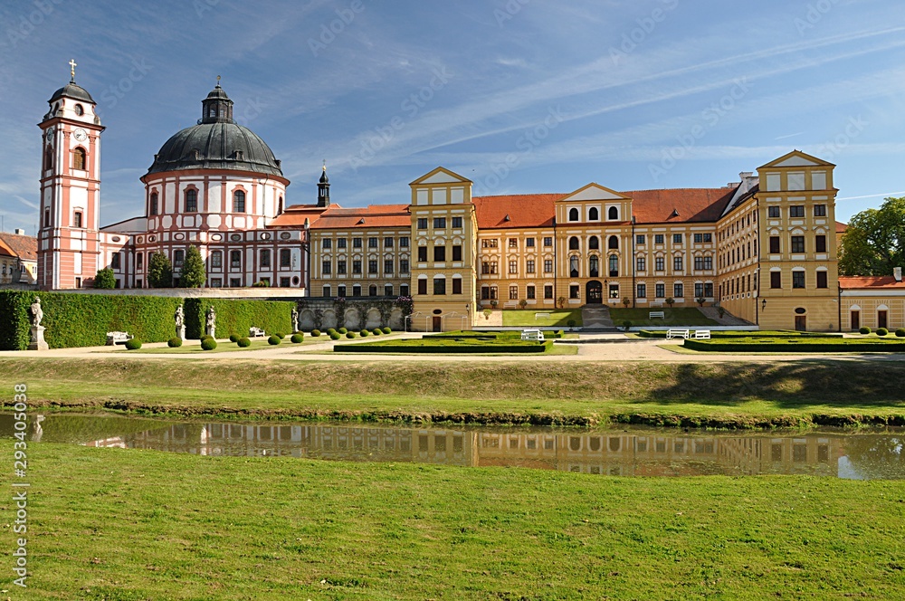 castle Jaromerice nad Rokytnou, Czech republic, Europe