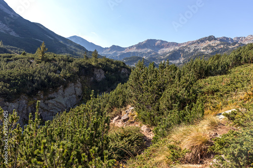 Landscape of Banderitsa River Valley, Pirin Mountain