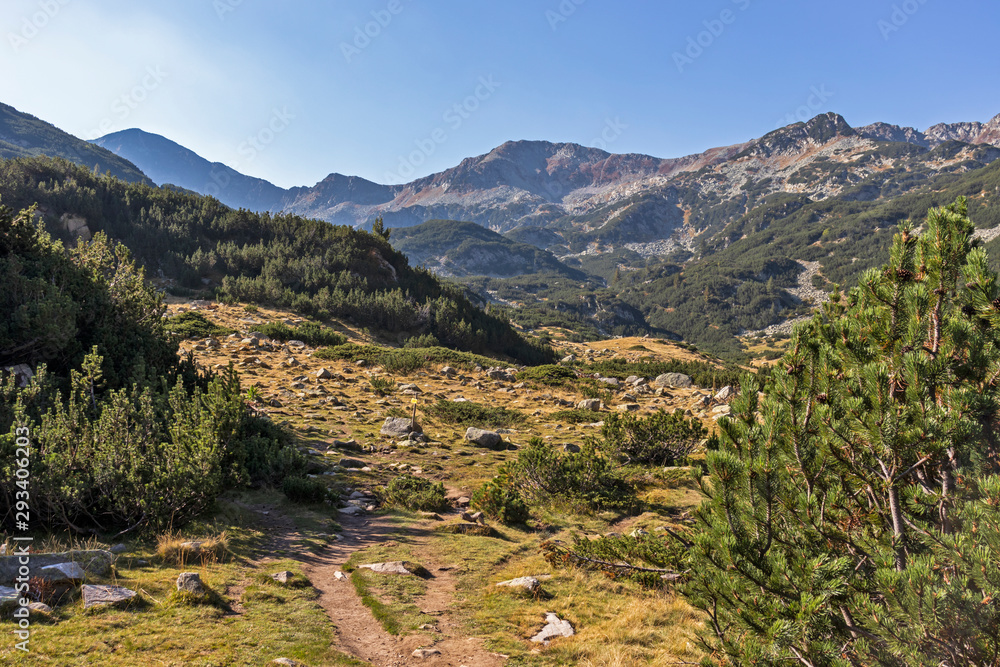 Landscape of Banderitsa River Valley, Pirin Mountain