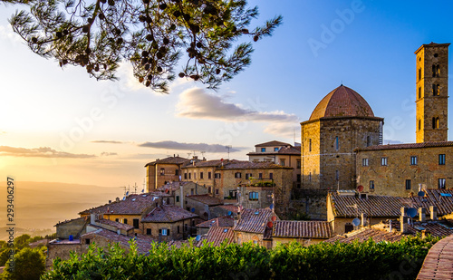 Obraz na płótnie old town of volterra