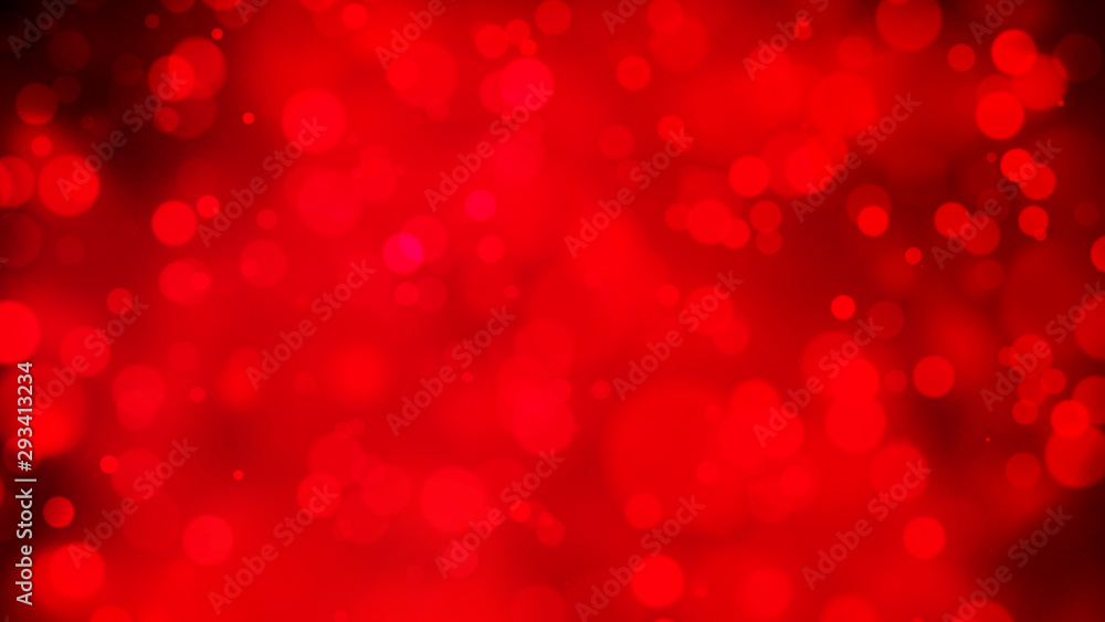 Red Abstract Bokeh Lights Background Red Abstract Bokeh Lights Background