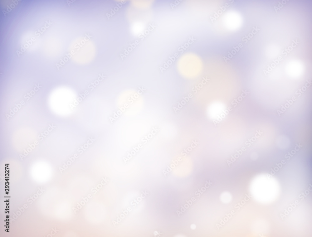 Naklejka premium De-focused Bokeh Lights Abstract Background