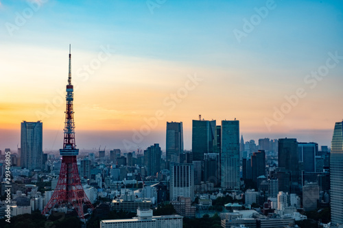 Tokyo tower & city space in Tokyo © 城誉 川下