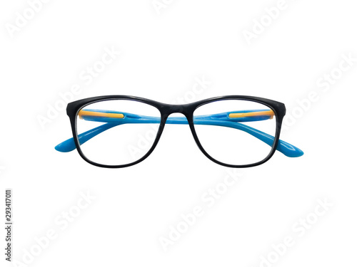 Glasses isolated on white background. Clipping Path