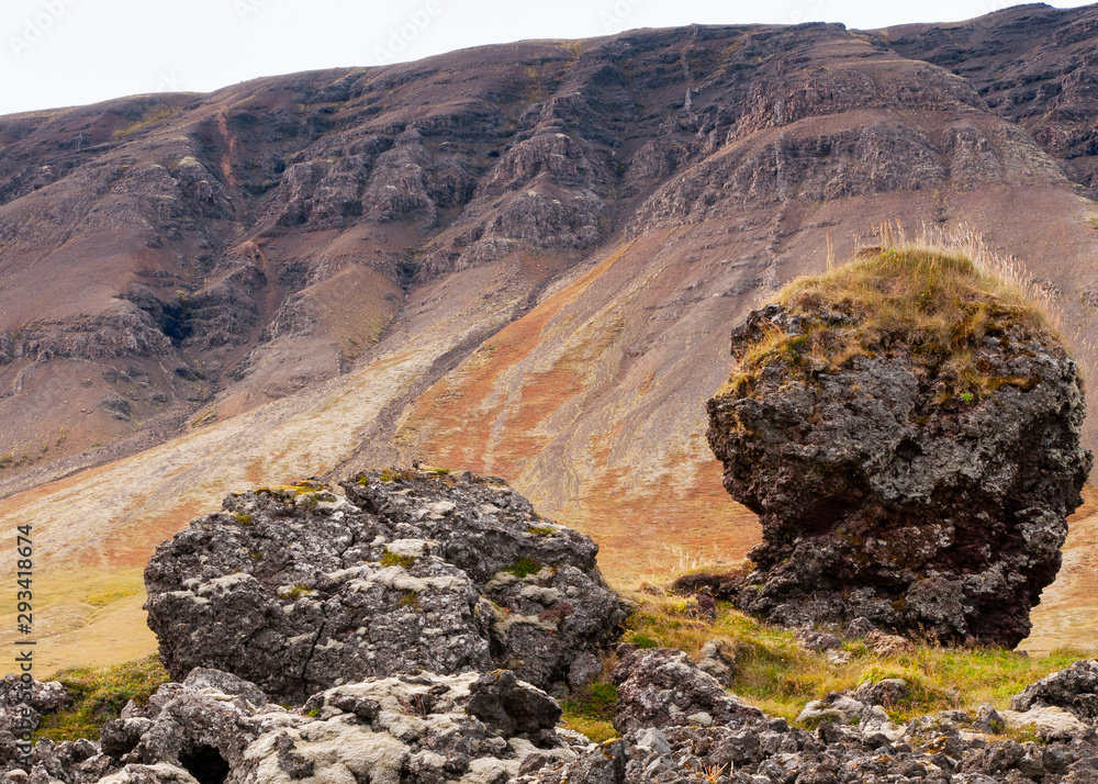 Rocky landscape, Iceland