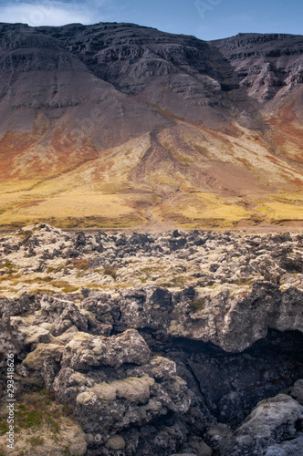 Rocky landscape; Iceland