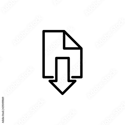 Free Download download signage icon trendy - GFXLoad