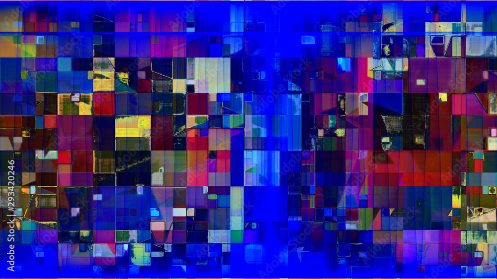 composition géométrique, numérique, colorée, rythmée, non figurative et faisant partie d'une série. composition géométrique, numérique, colorée, rythmée, non figurative et faisant partie d'une série.