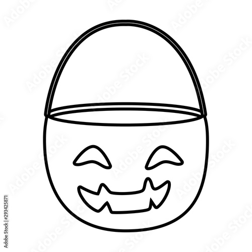 trick or treat - happy halloween line style