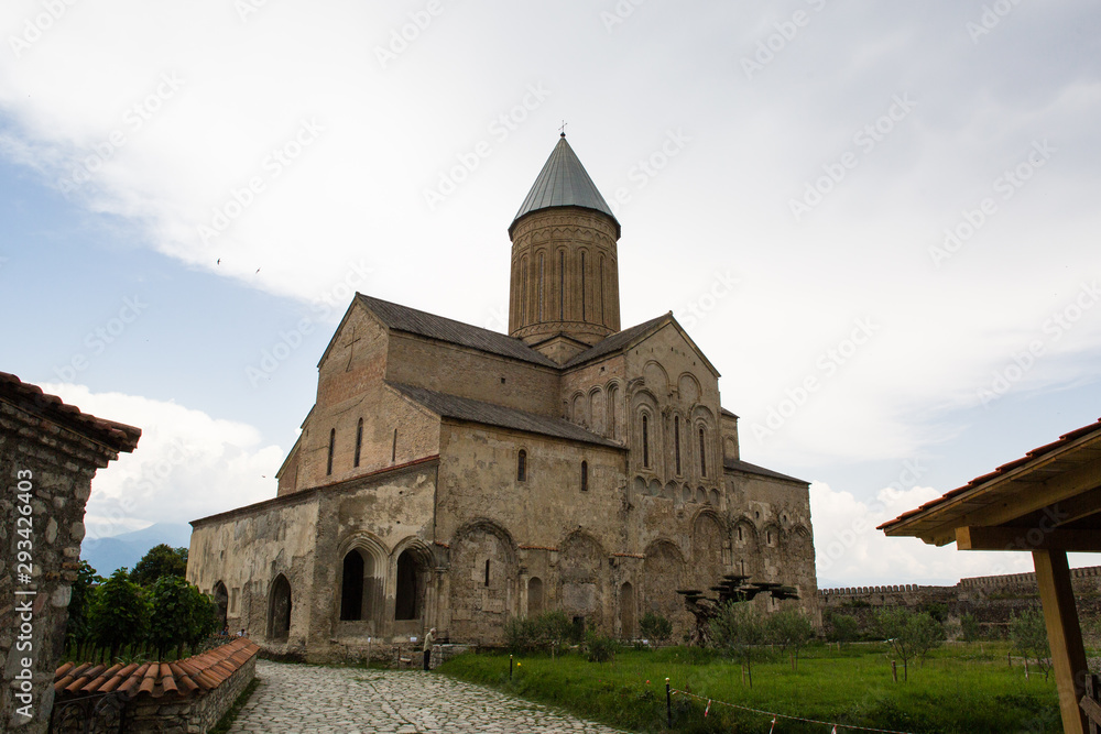 Famous Alaverdi Monastery in Kakheti, Georgia