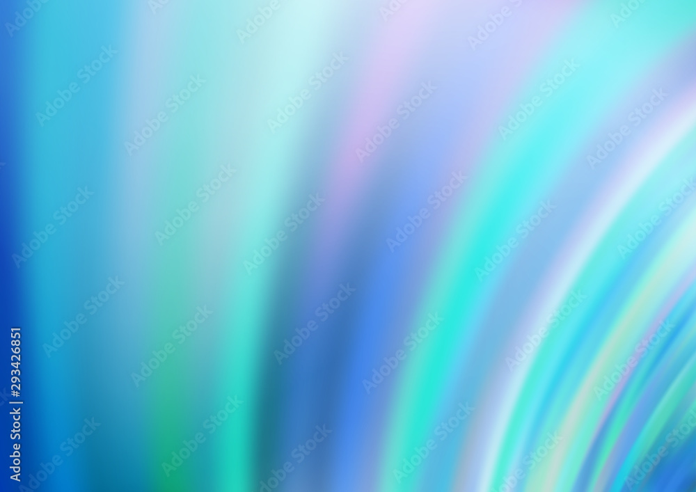 Light BLUE vector background with abstract lines. Blurred geometric sample with gradient bubbles. A completely new template for your business design. Light BLUE vector background with abstract lines. Blurred geometric sample with gradient bubbles. A completely new template for your business design.