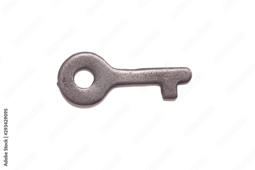 old key lock isolated on white background old key lock isolated on white background