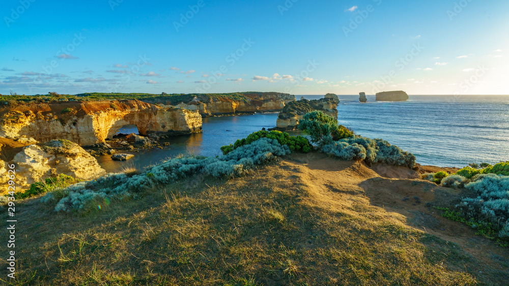 sunset at bay of islands, great ocean road, victory, australia 33
