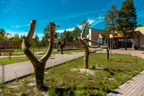 Museum of local lore in russkinskaya village photo